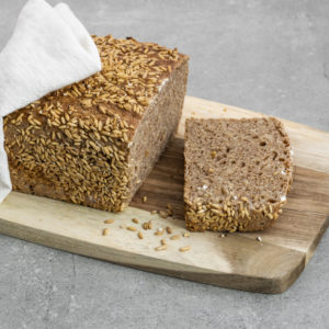 Spelt Haverbrood 'sportbrood'<br>(desem en gist)<br>750 gram
