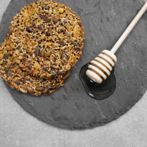 Caramel zadenkoek<br> 4 stuks